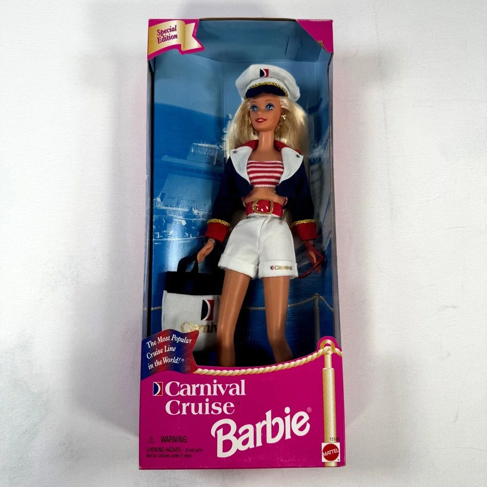 Mattel Carnival Cruise Barbie Special Edition 1996 Sailor Doll 15186 NIB